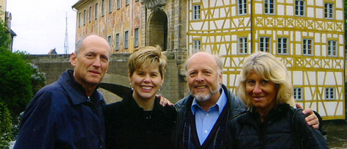 Sandmanns and Reischmanns May 2004 in Bamberg